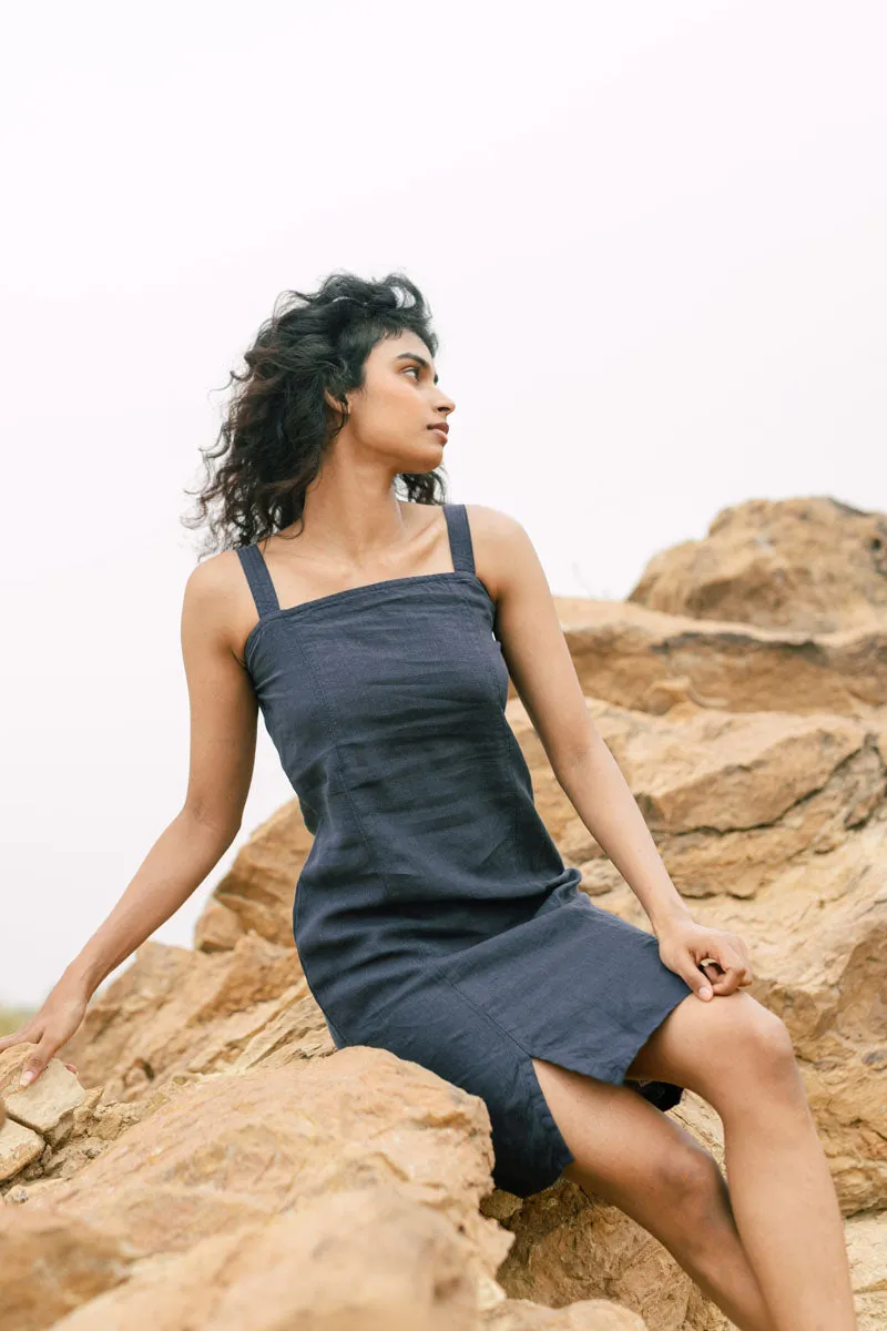 Pin tucks detail Dress