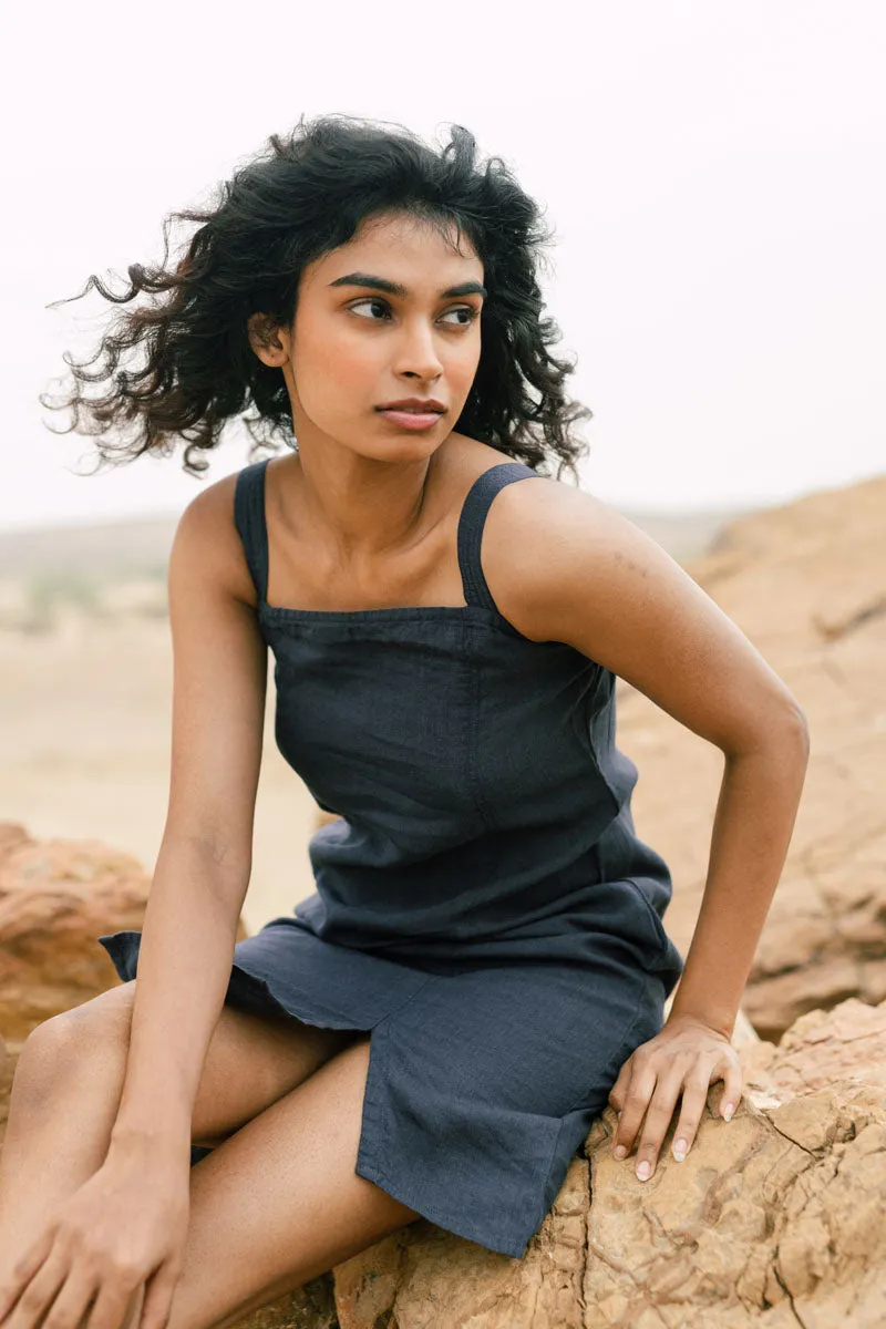 Pin tucks detail Dress
