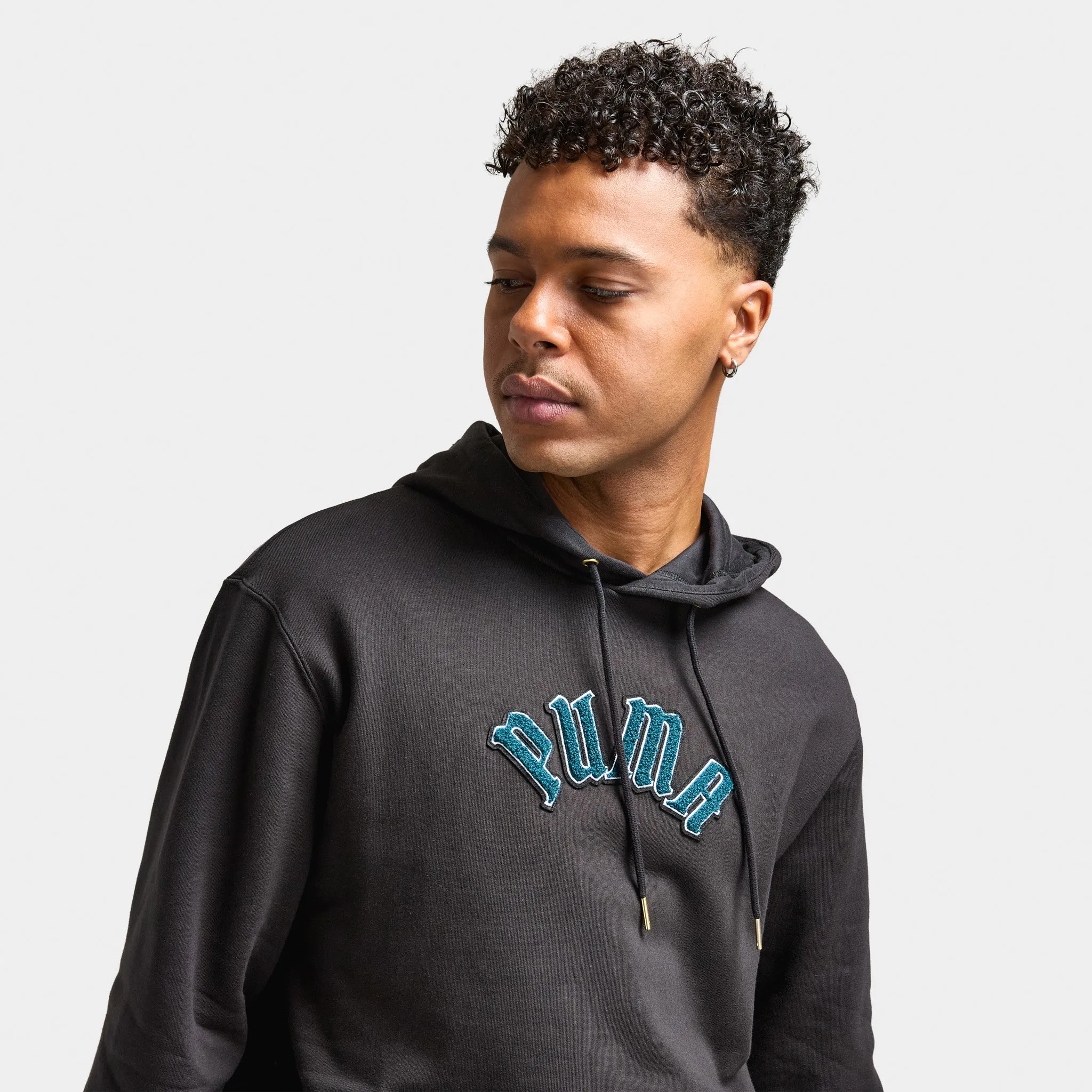Puma Classics Play Loud Pullover Hoodie / Black
