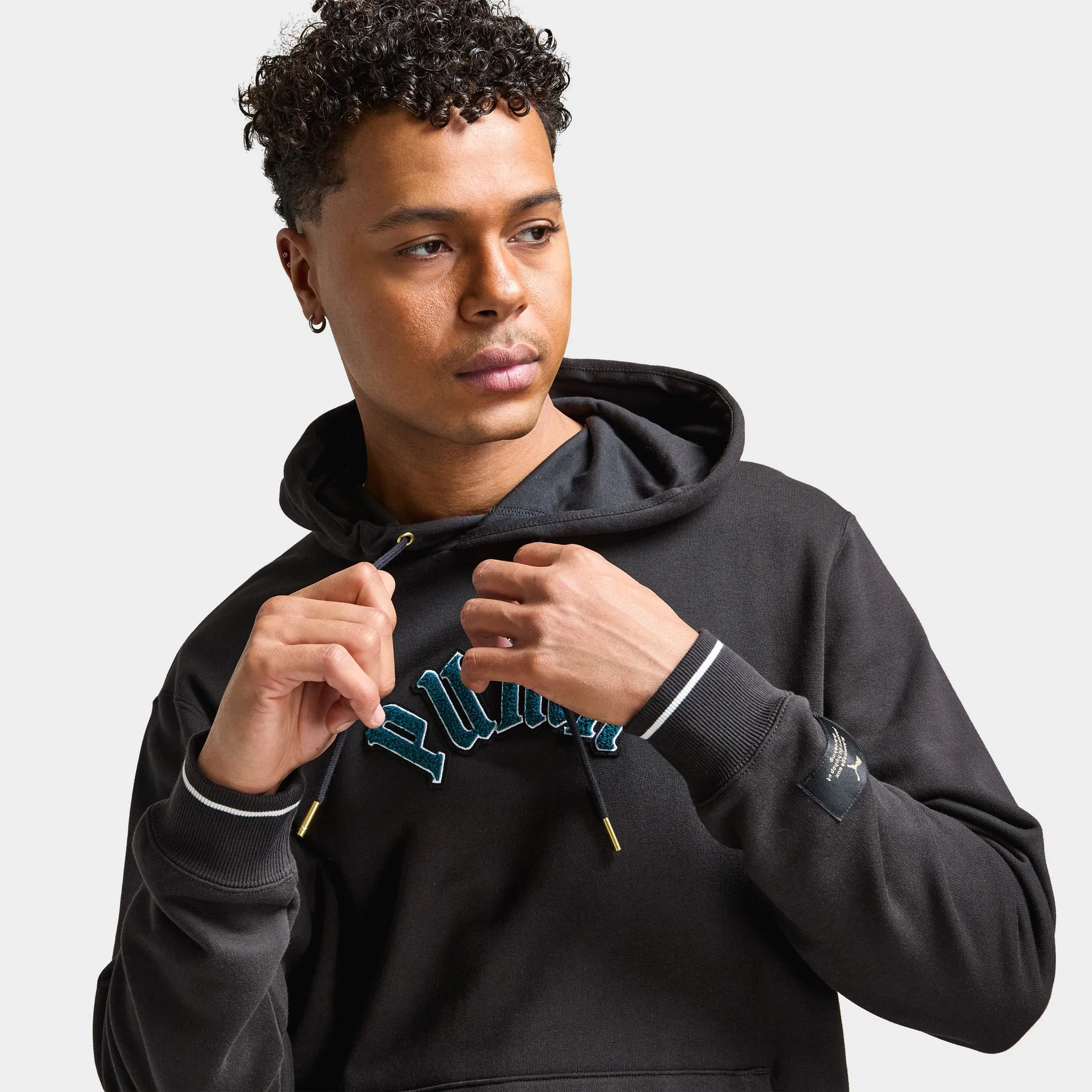 Puma Classics Play Loud Pullover Hoodie / Black