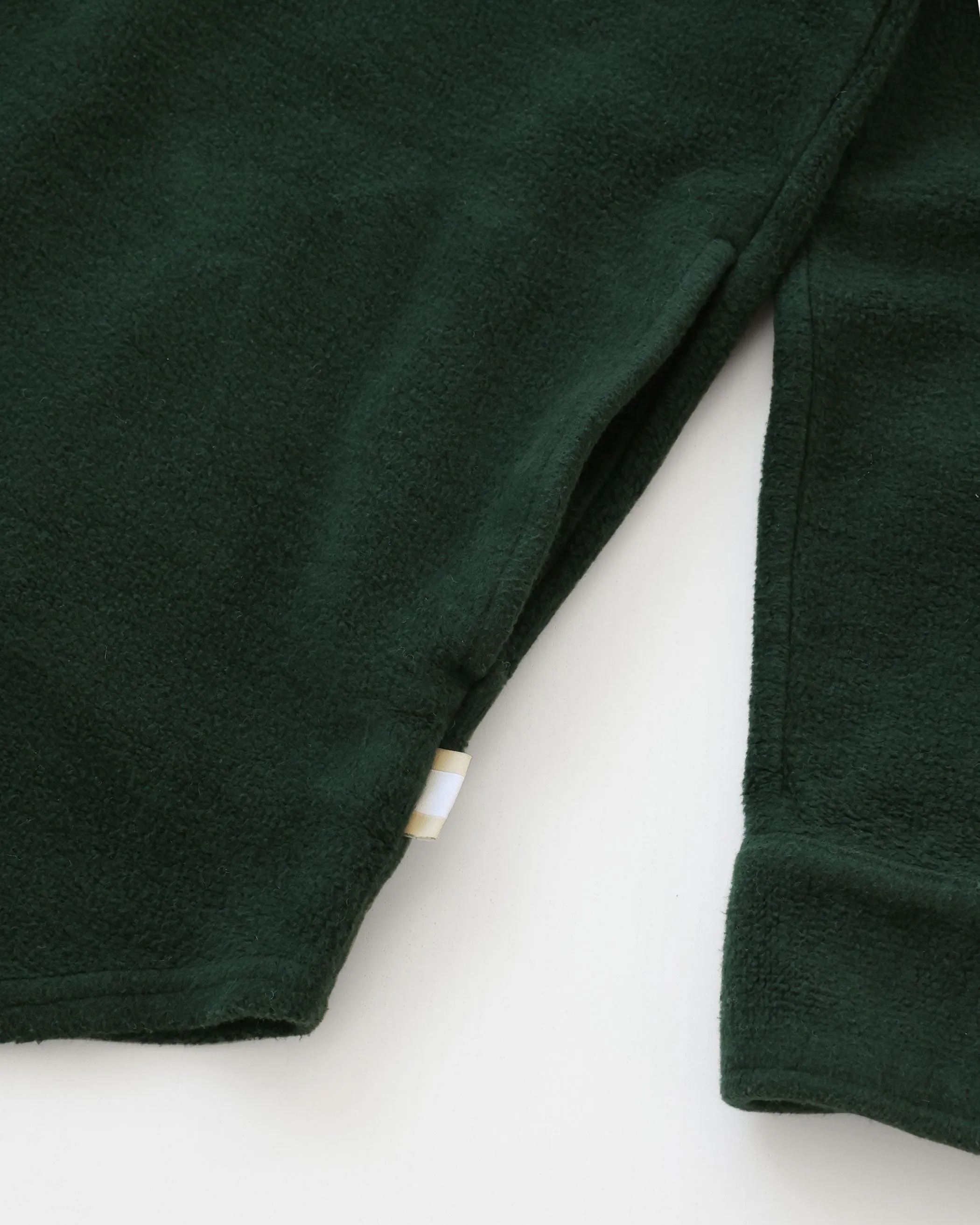 Reverse Fleece Overshirt Forest - Unisex