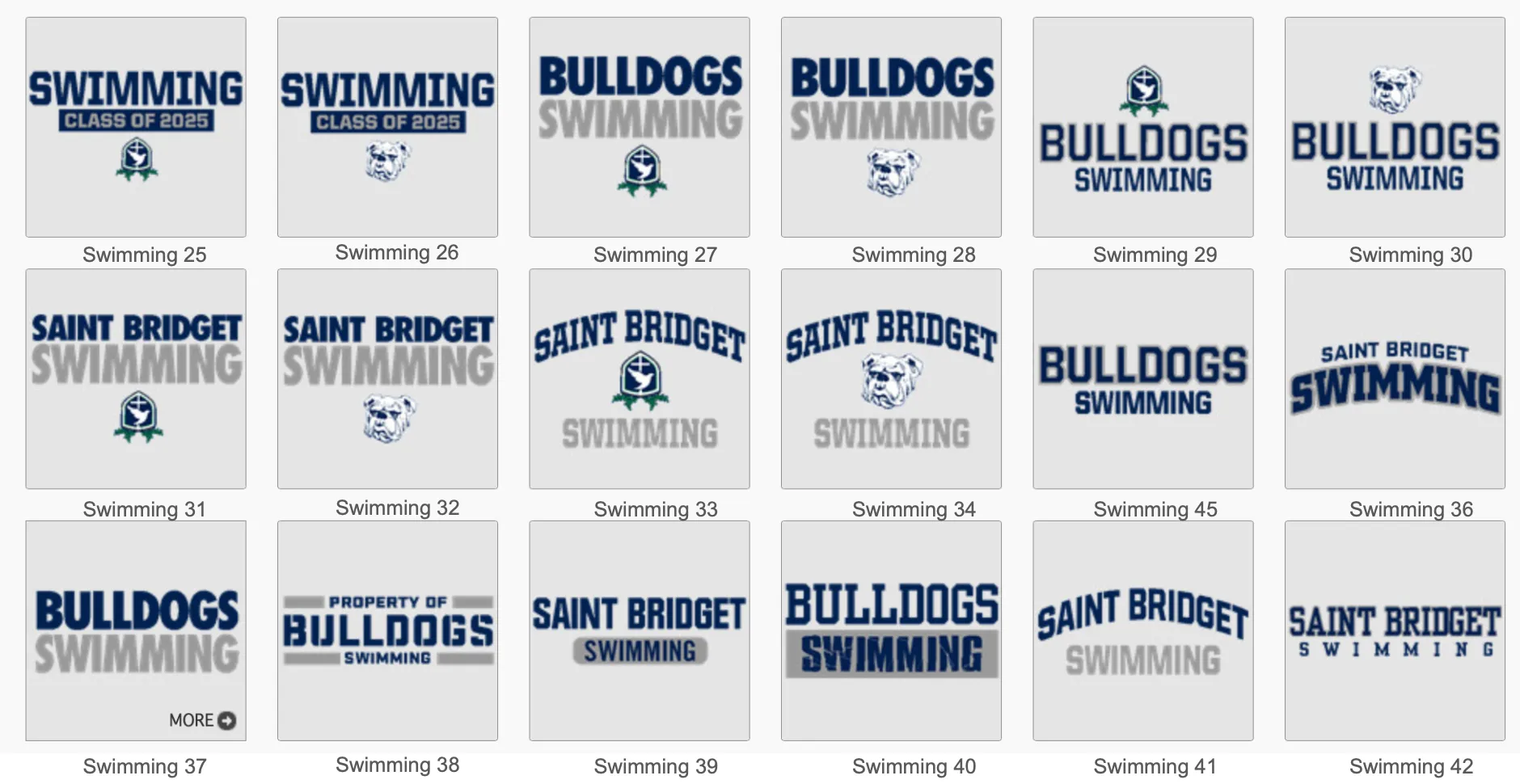 Saint Bridget Swimming Sport-Tek Youth Sport-Wick Fleece Colorblock Hooded Pullover