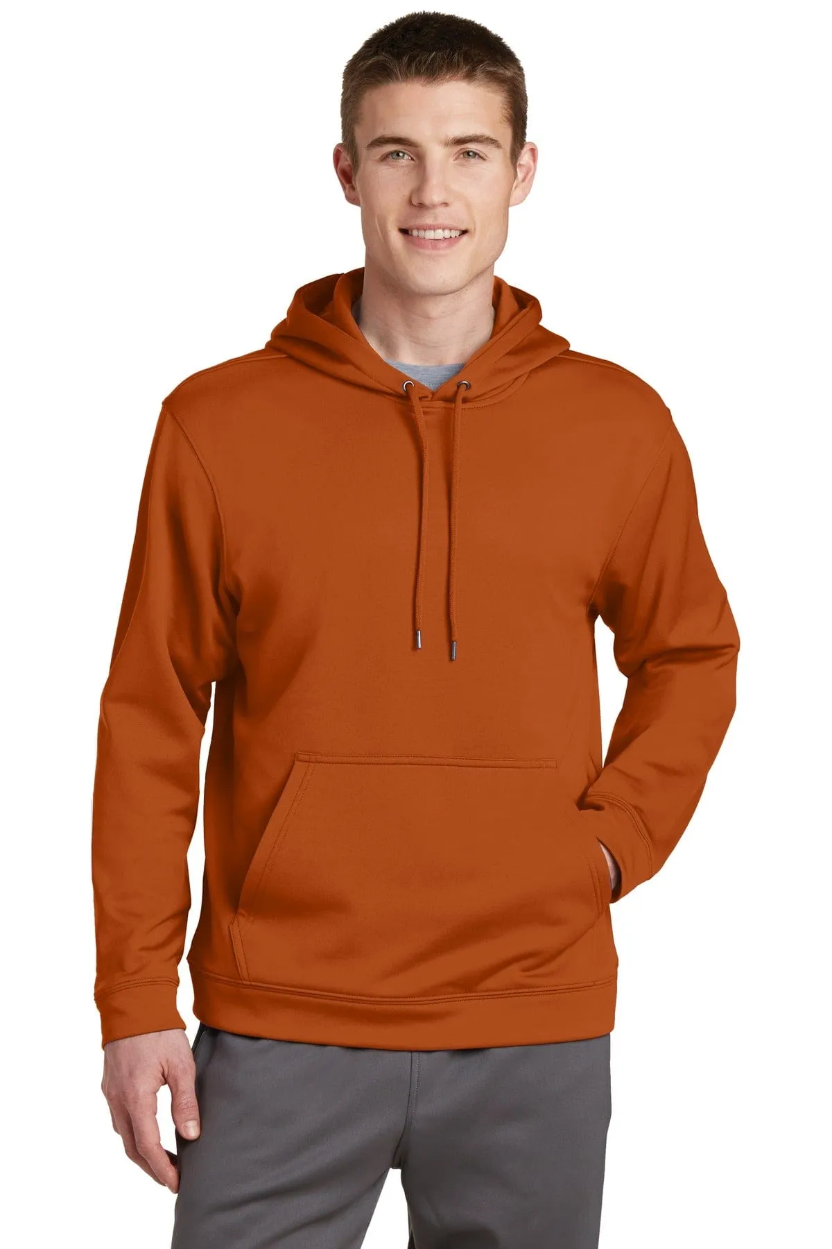 Sport-Tek Sport-Wick Fleece Hooded Pullover: F244