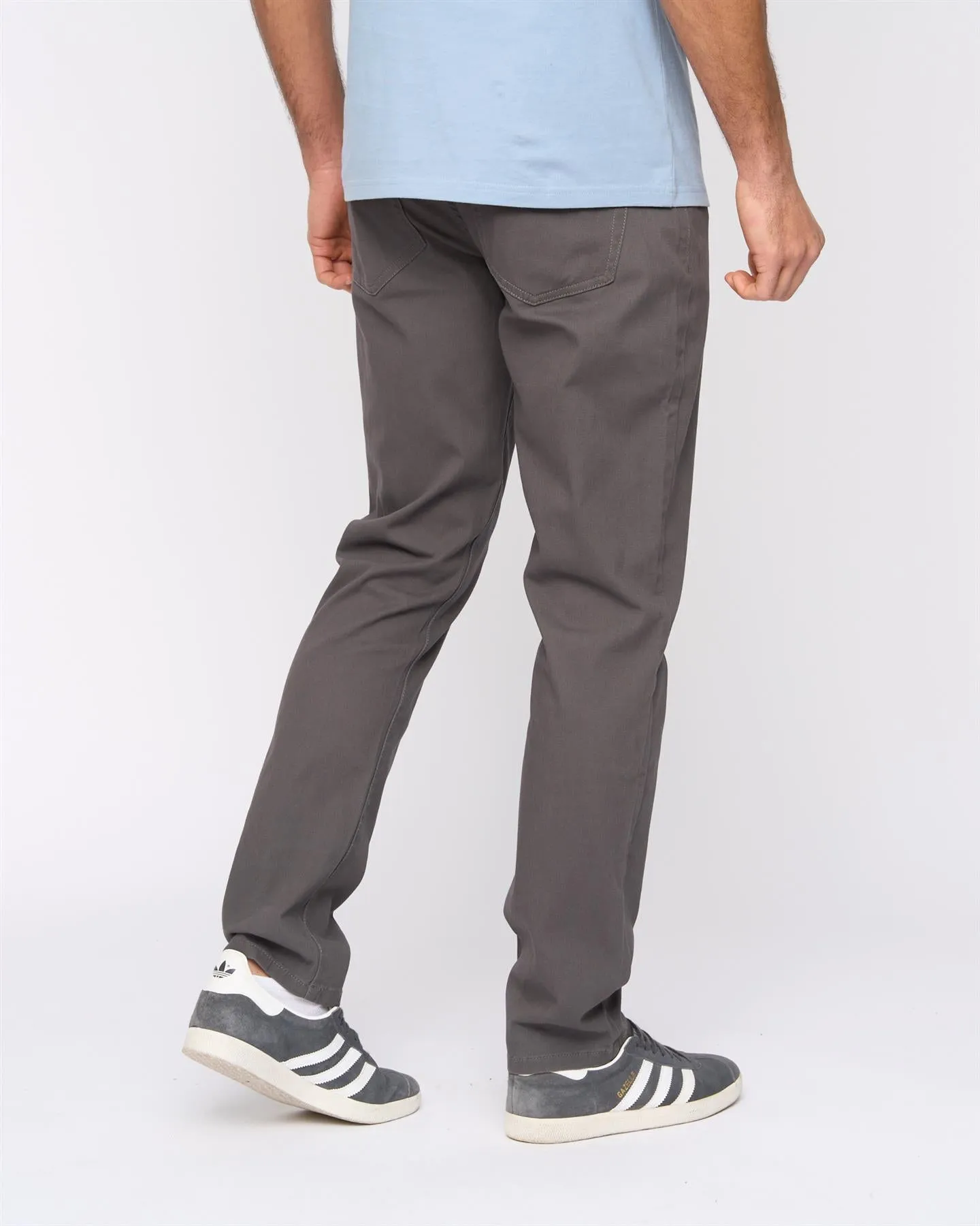 Stokland Regular Fit Chinos Charcoal