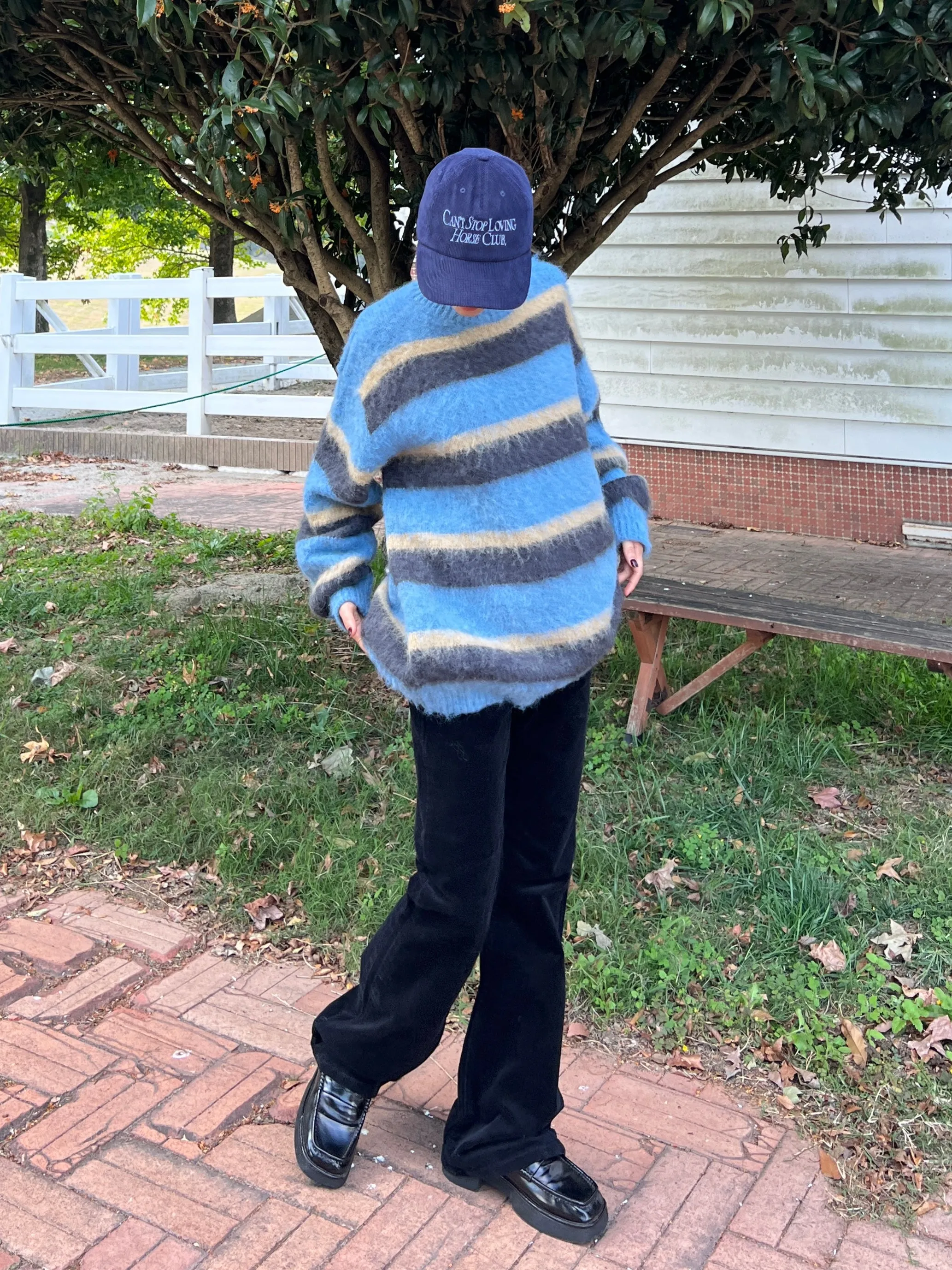 Stretch Corduroy Flare Pants