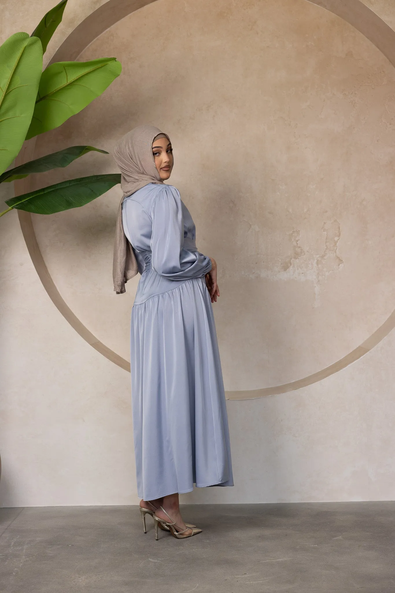 The Crescent Opal Detailed Dress