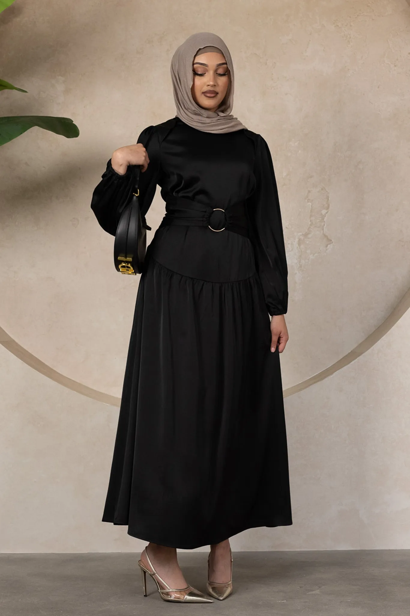 The Crescent Opal Detailed Dress