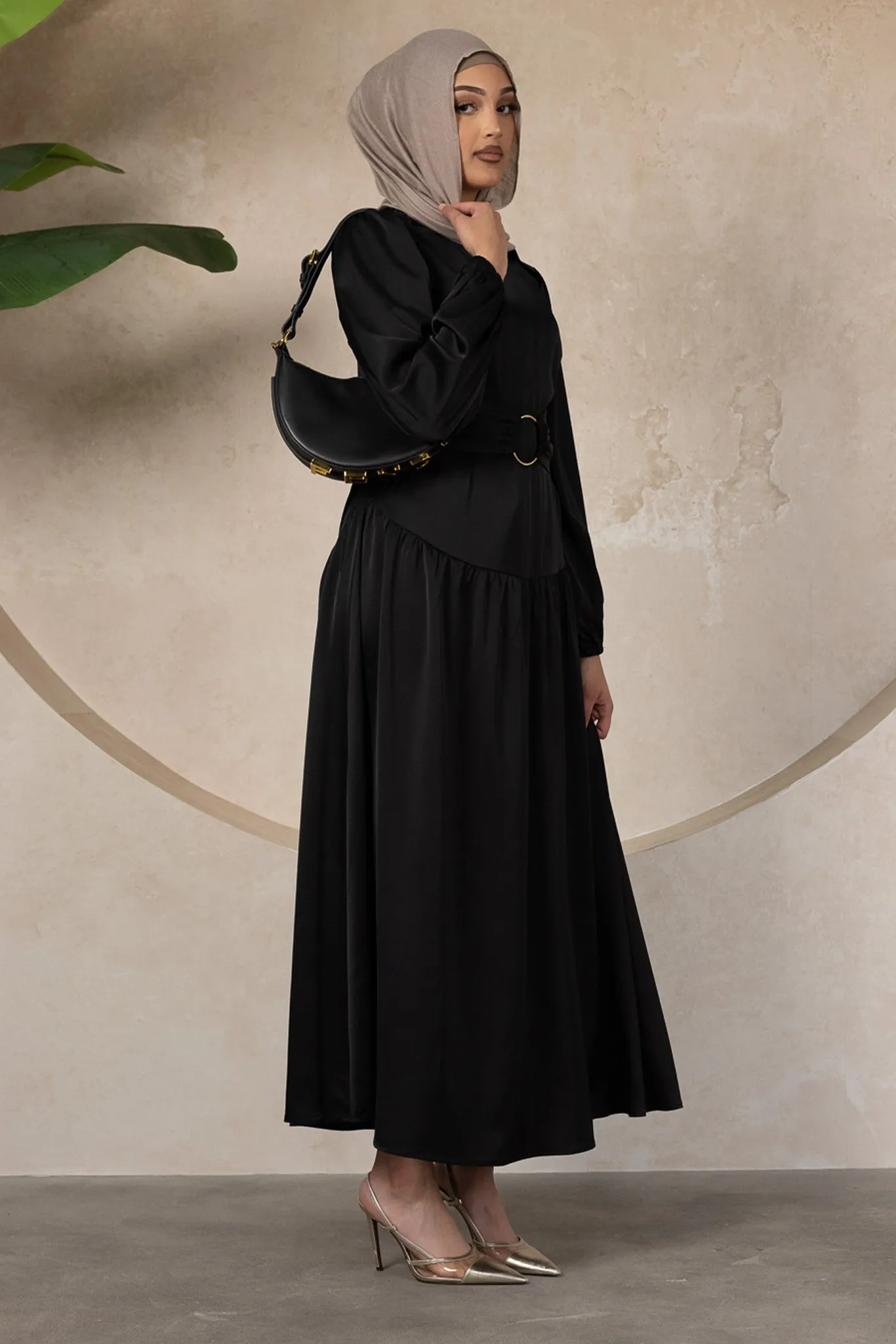 The Crescent Opal Detailed Dress
