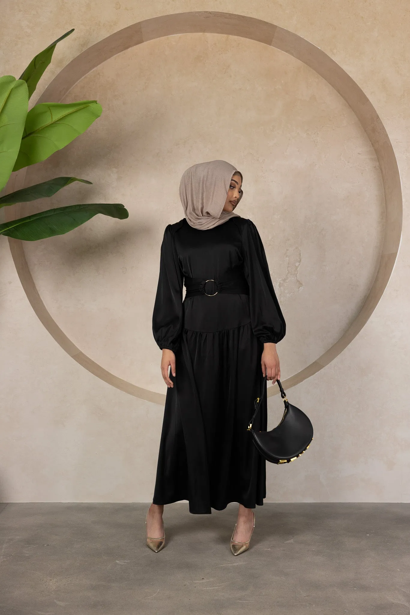 The Crescent Opal Detailed Dress