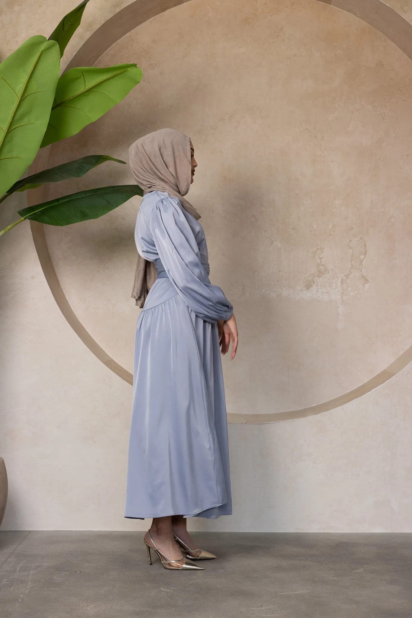 The Crescent Opal Detailed Dress