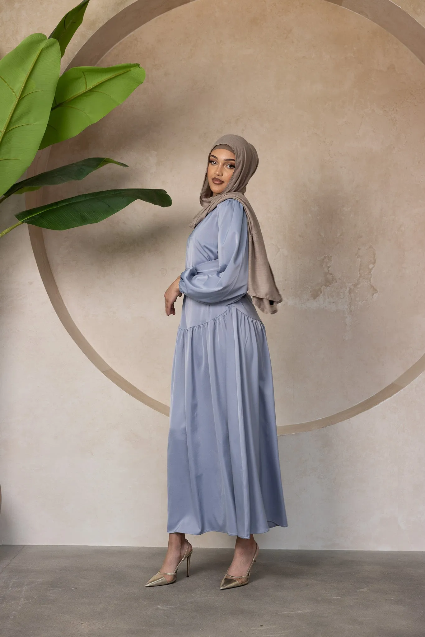 The Crescent Opal Detailed Dress