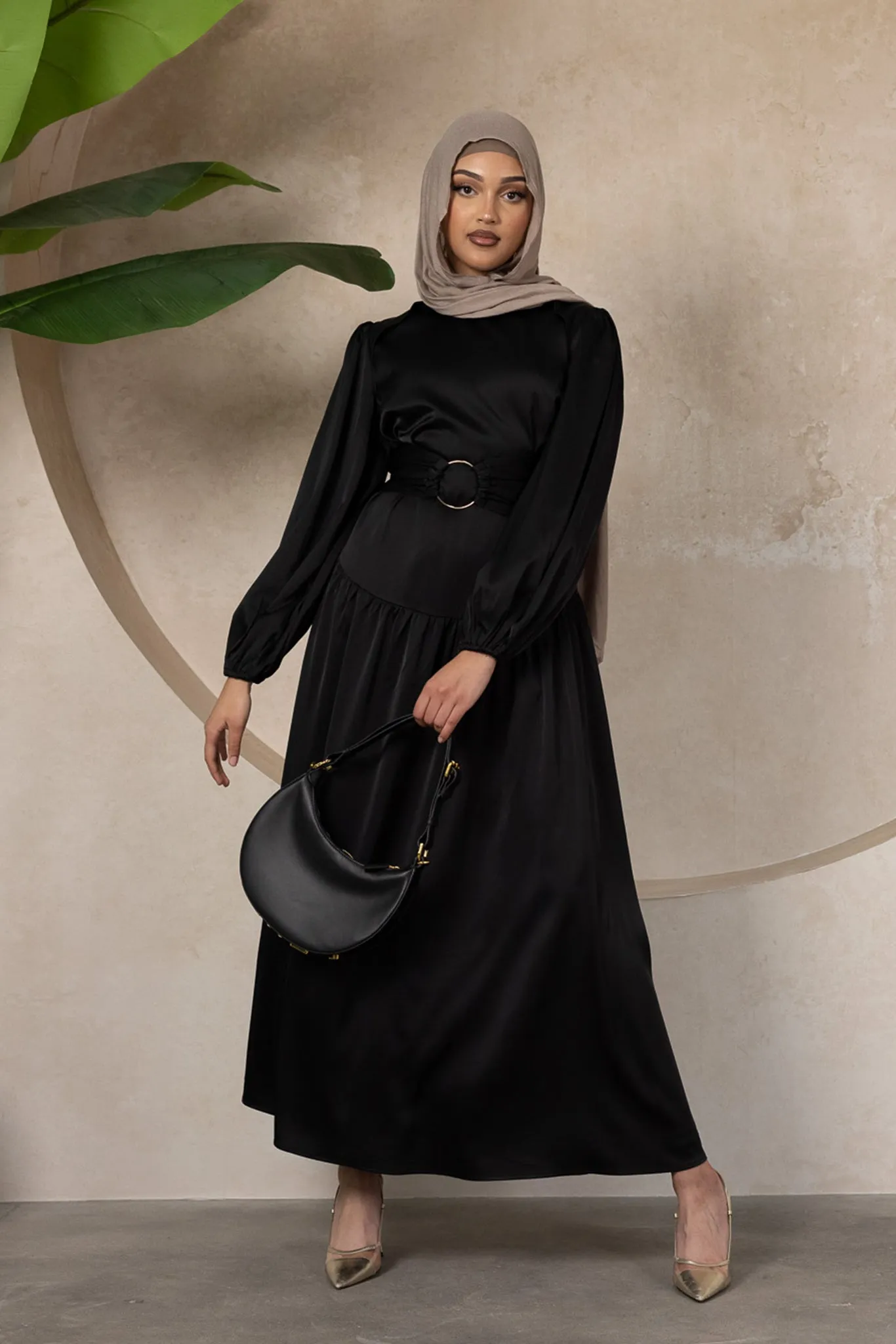 The Crescent Opal Detailed Dress