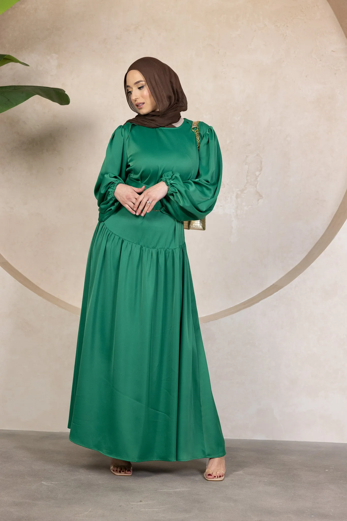 The Crescent Opal Detailed Dress