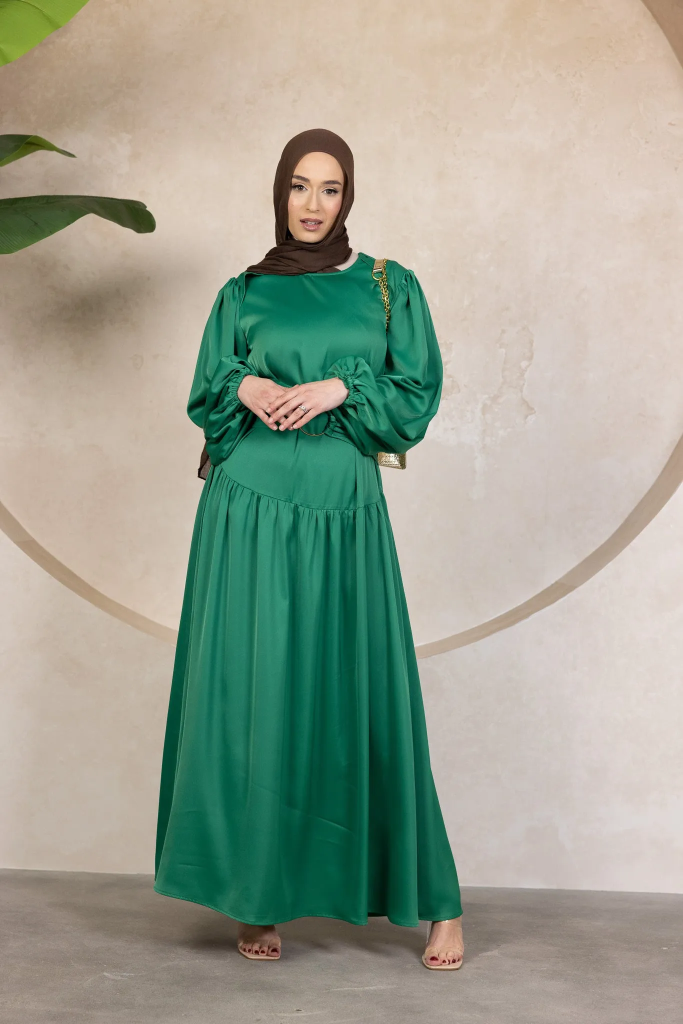 The Crescent Opal Detailed Dress