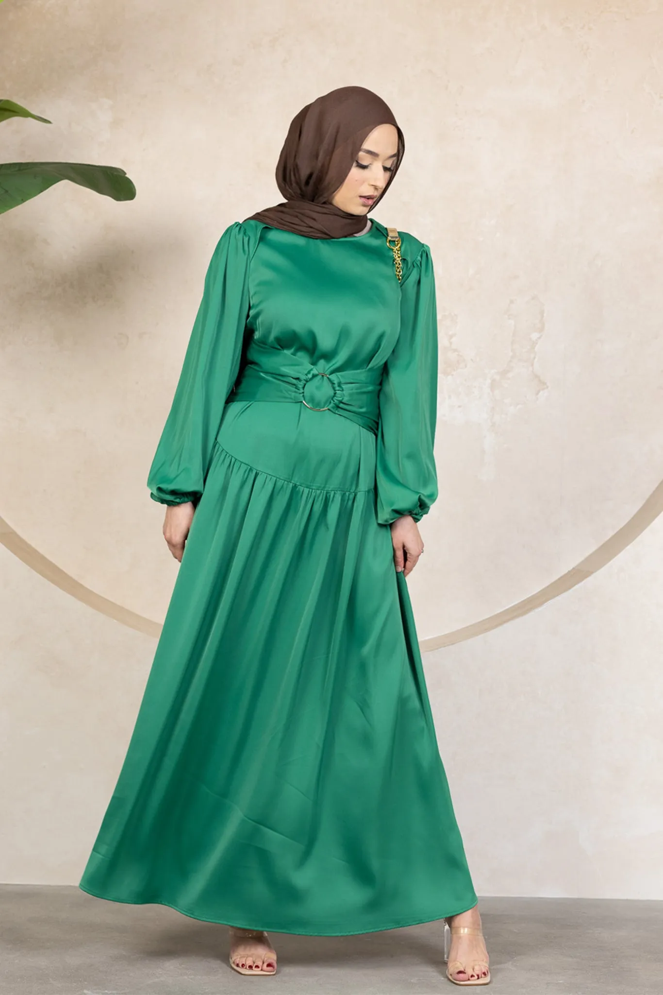 The Crescent Opal Detailed Dress