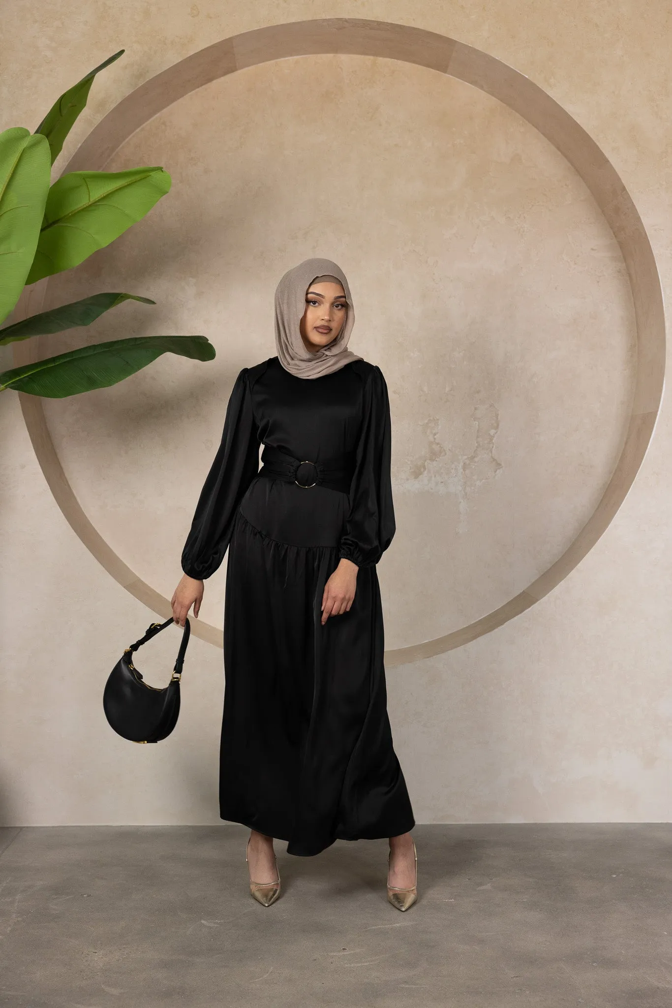 The Crescent Opal Detailed Dress