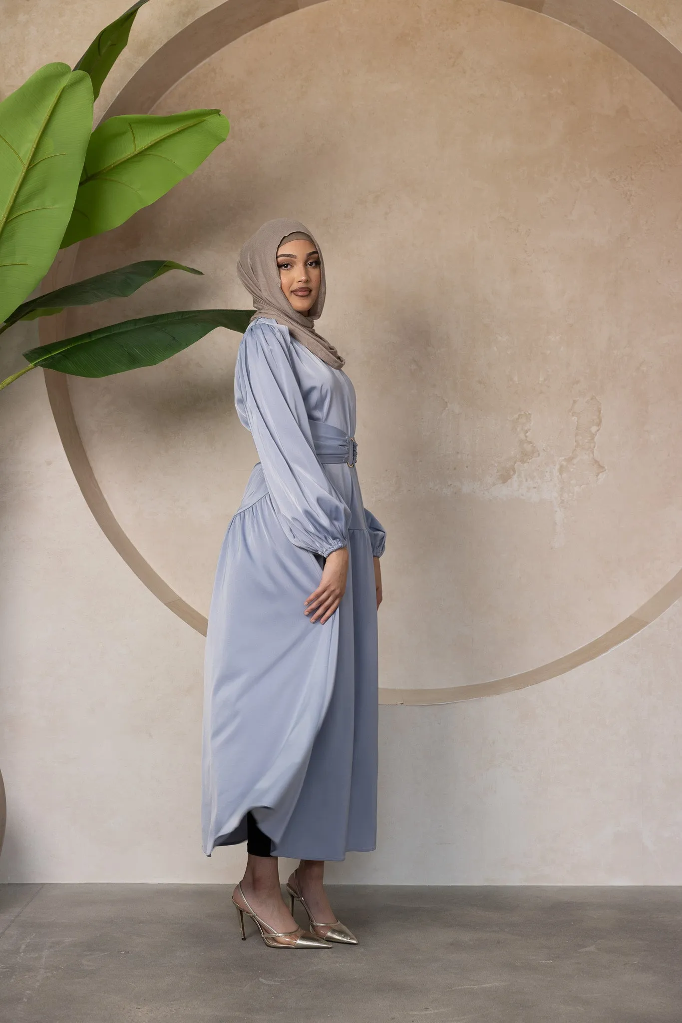The Crescent Opal Detailed Dress