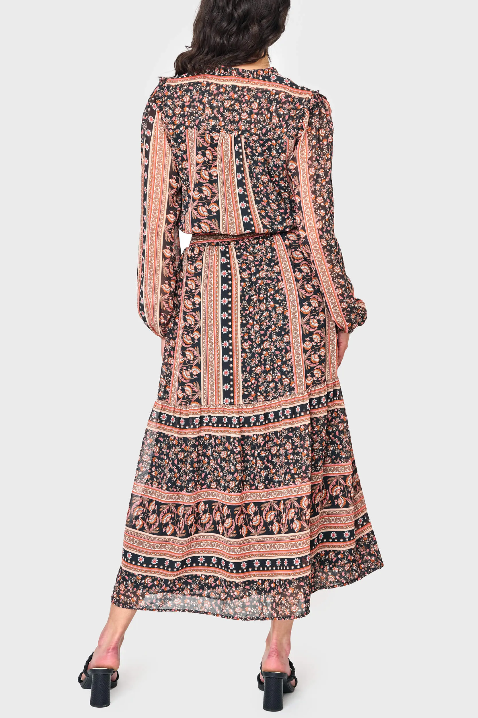 The Leyla Smocked Maxi Dress