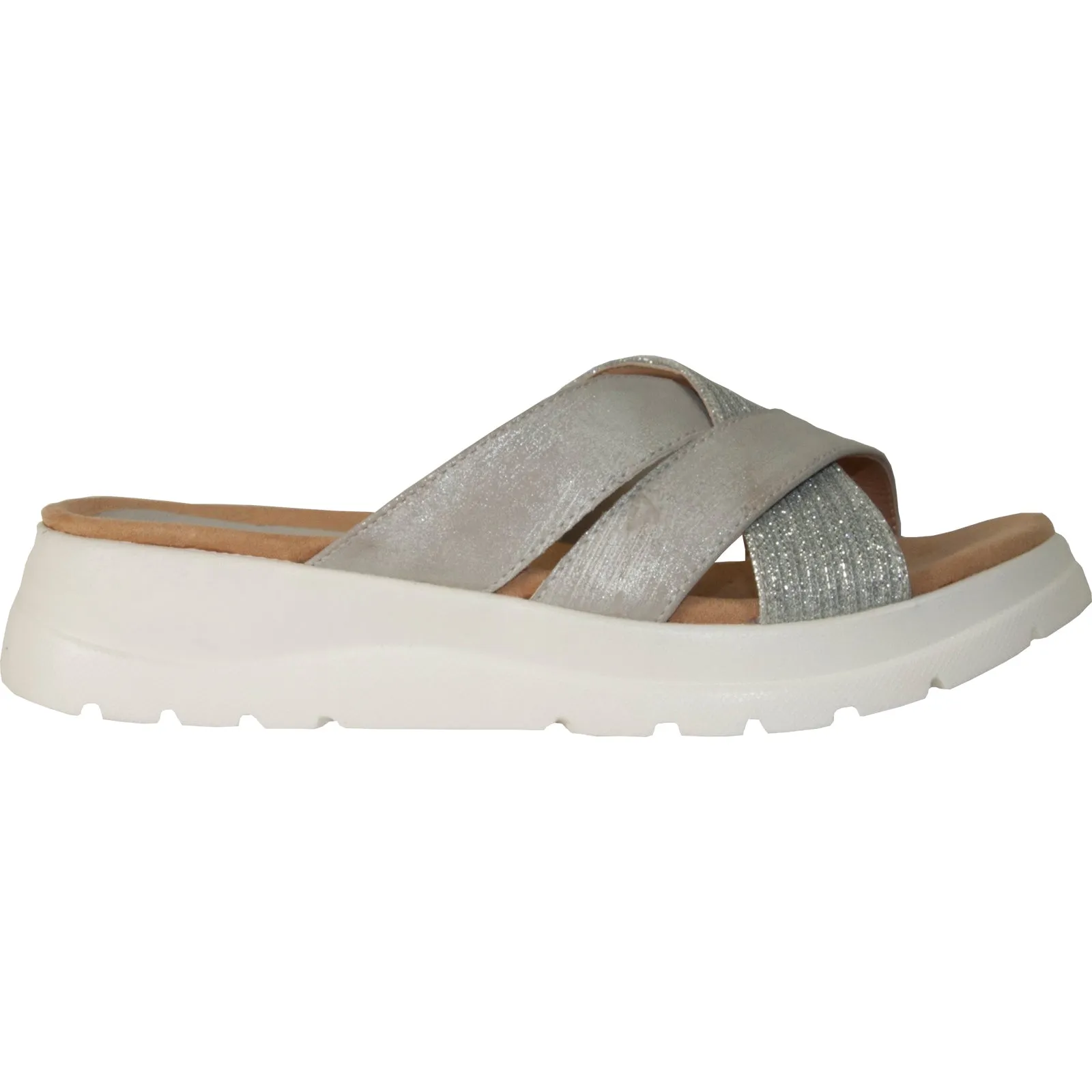 VANGELO Women Sandal ZARA Wedge Sandal Silver