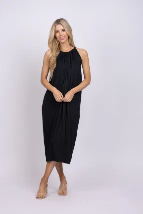 Velvet by Graham & Spencer Cheyenne Tank Maxi Dress in Black