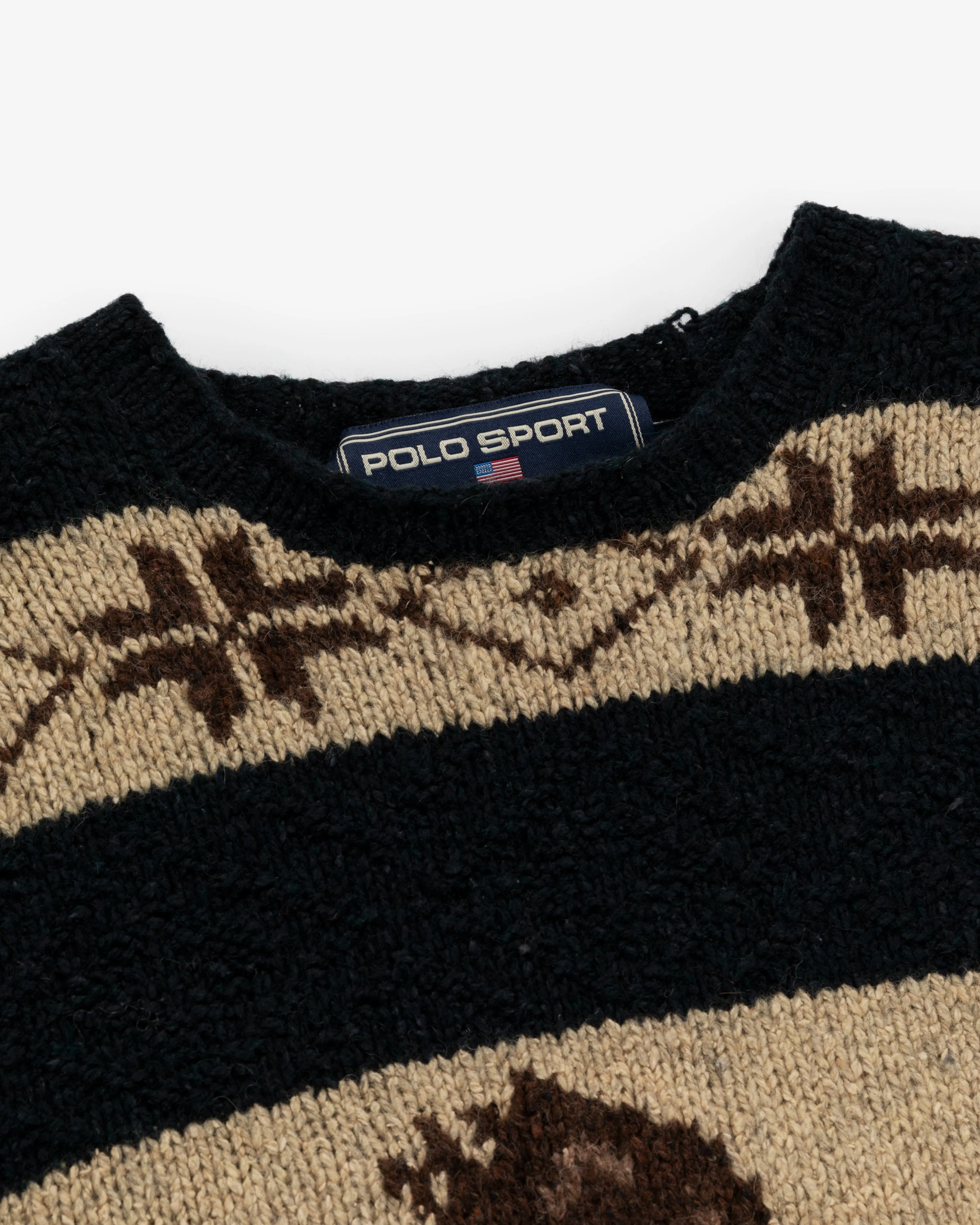 Vintage Polo Sport Mallard Knit Sweater